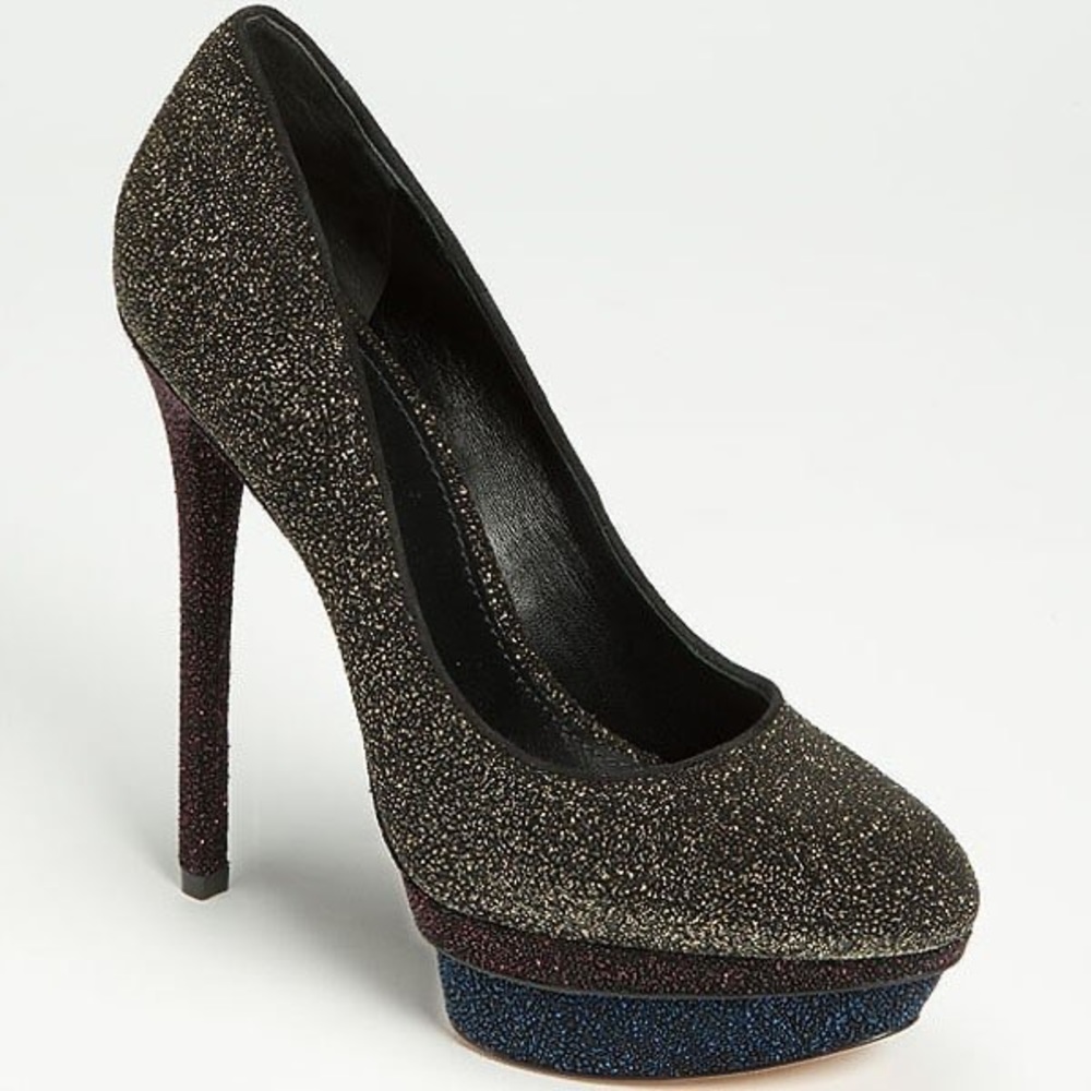 Brian Atwood Glitter Pumps/Heels
